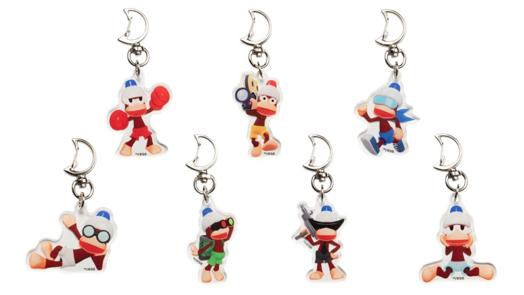 『サルゲッチュ アクリルキーホルダー vol.2』全7種
各990円（税込）、BOX6,930円（税込）