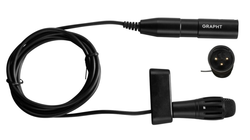 GRAPHT Compact-Mic XLR Streamer Edition Black