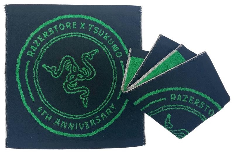 RAZERSTORE×TSUKUMOオリジナルハンドタオル