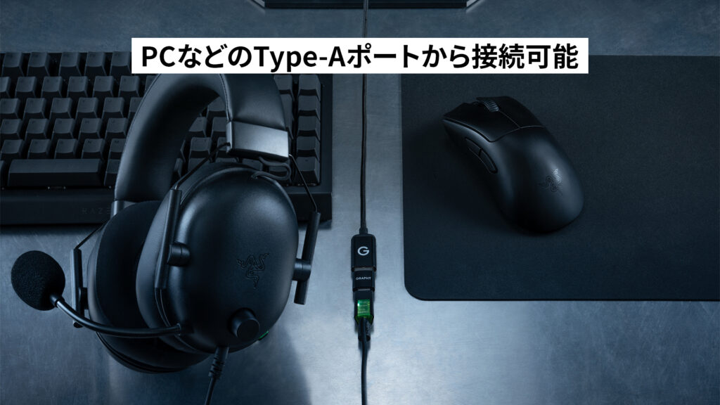 『MINI DAC for GAMING』使用イメージ②