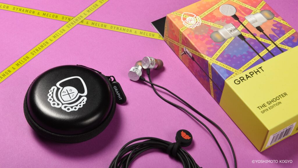GRAPHTイヤホン『THE SHOOTER SPIX Edition』イメージ