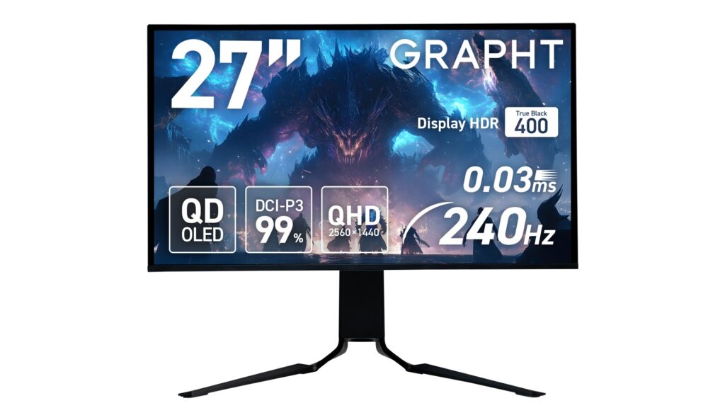 GRAPHT Gaming Monitor - GR2724OEL-BK