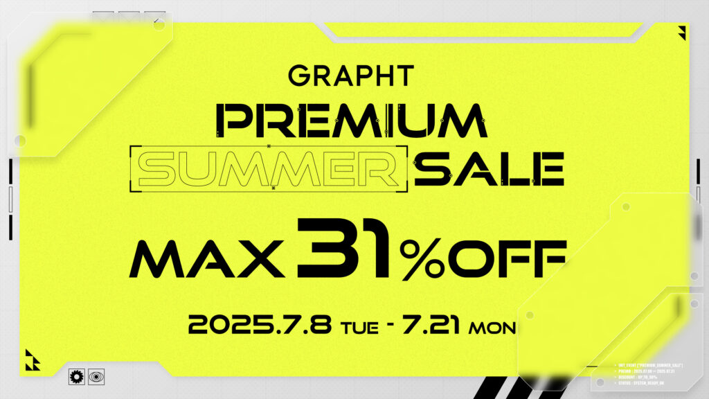 GRAPHT PREMIUM SUMMER SALE