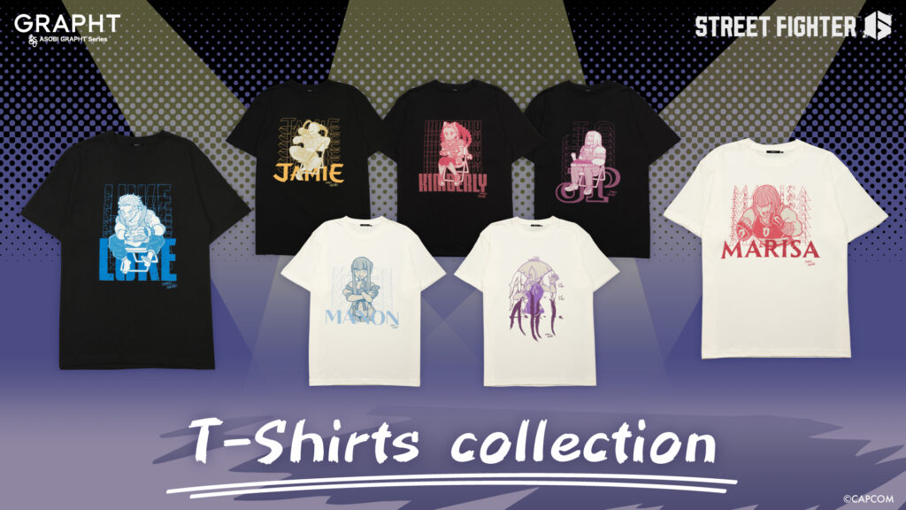 [キャラクターTシャツ]5,500円、各 M / L / XL、綿100％