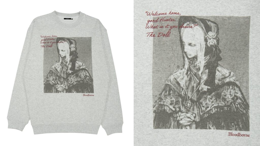 Bloodborne スウェット 人形（M / L / XL）9,900円