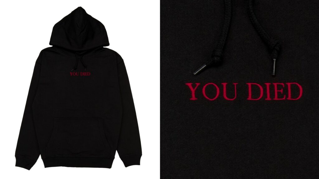 Bloodborne パーカー（Bloodborne YOU DIED）（M / L / XL）9,900円
