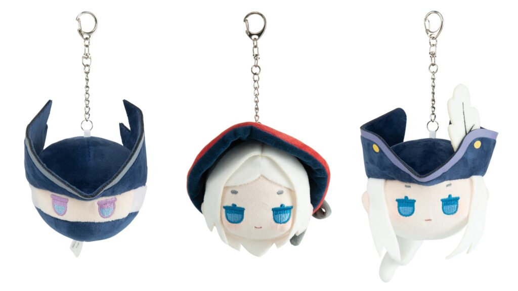 Fanthful Bloodborne ぬいぐるみキーチェーン（狩人 / 人形 / 時計塔のマリア）各2,750円