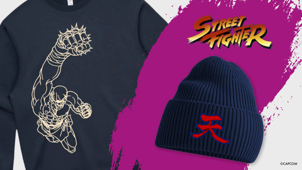 ten/o「ストリートファイター」オフィシャルライセンス商品
