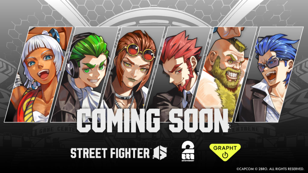 『ストリートファイター6 × 2BRO. × GRAPHT』COMING SOON