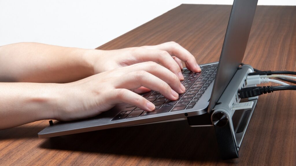 Device Centric Portable (Silver) 使用イメージ