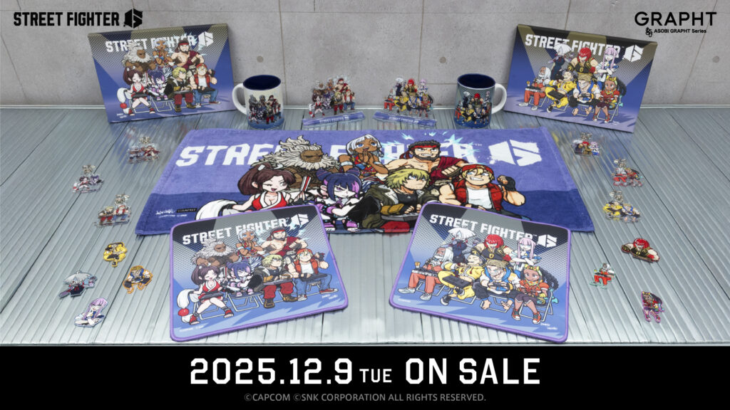 「ストリートファイター6」観虐先生描き下ろしアイテム