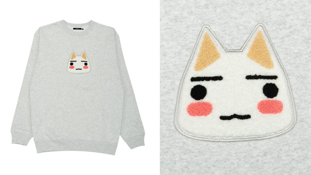 どこでもいっしょ サガラ刺繍スウェット（M / L / XL）8,800円