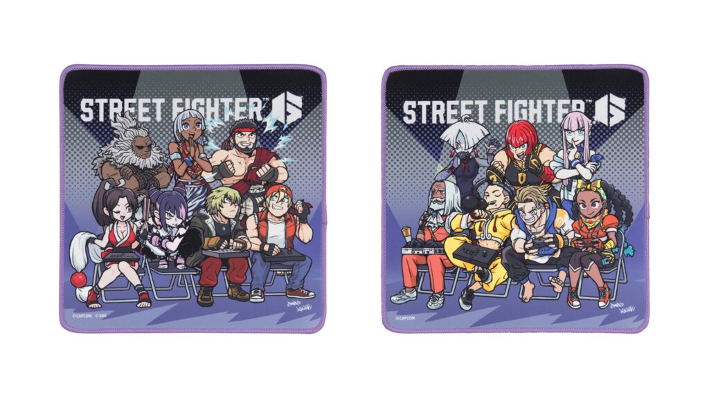 マウスパッド ストリートファイター6 GC25（A / B）（W250×H250×D3mm）各1,980円
