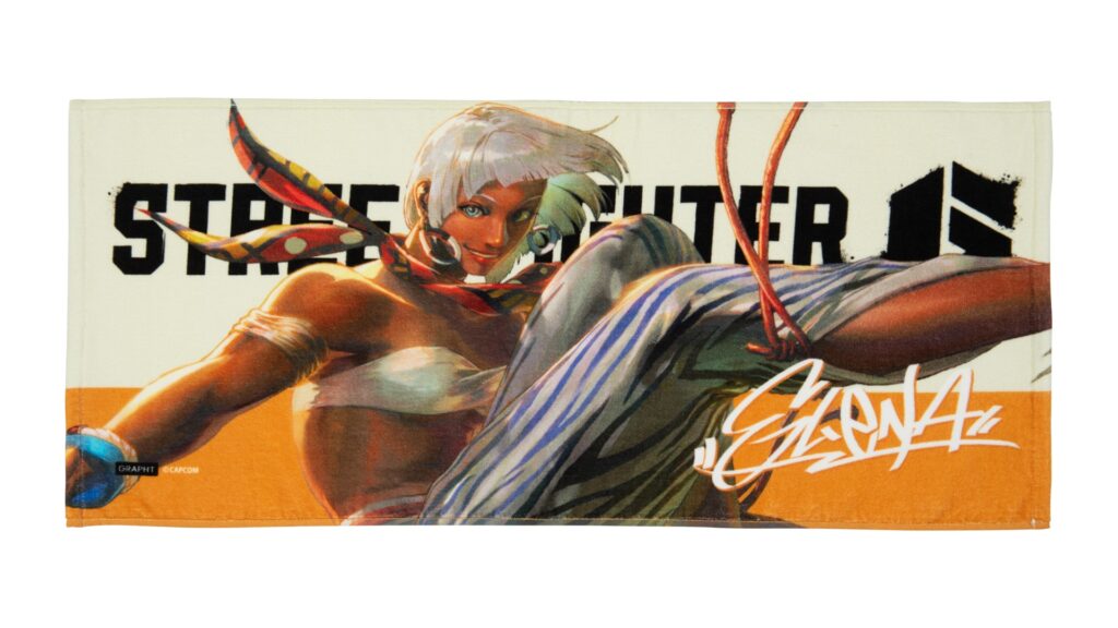 GRAPHT、「ストリートファイター 6」サポータータオル新作3種（エレナ 