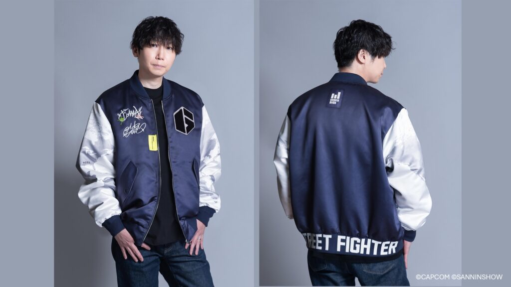 ドンピシャさん ブルゾン着用イメージ