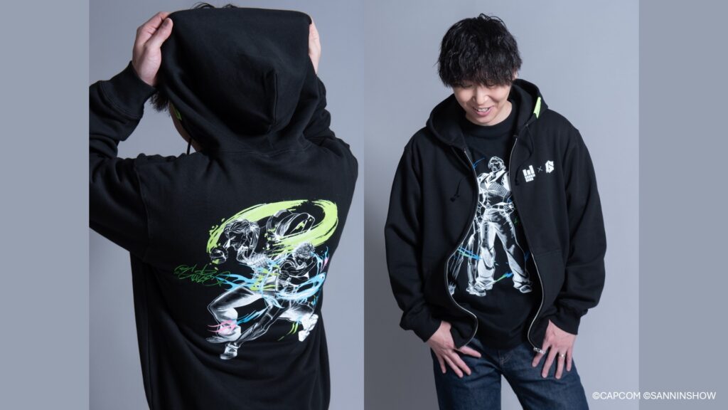 ドンピシャさん パーカー着用イメージ