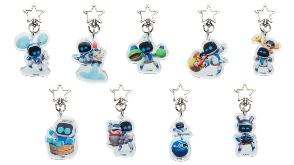 ASTRO BOT トレーディングアクリルキーホルダー vol.2 全9種 単品990円、BOX8,910円（いずれも税込）