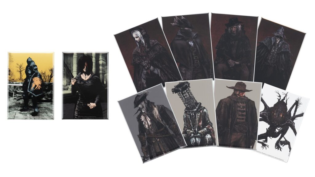 マグネット Demon’s Souls 2種 各660円（税込）/ Bloodborne 全8種
単品770円（税込）、BOX6,160円（税込）
