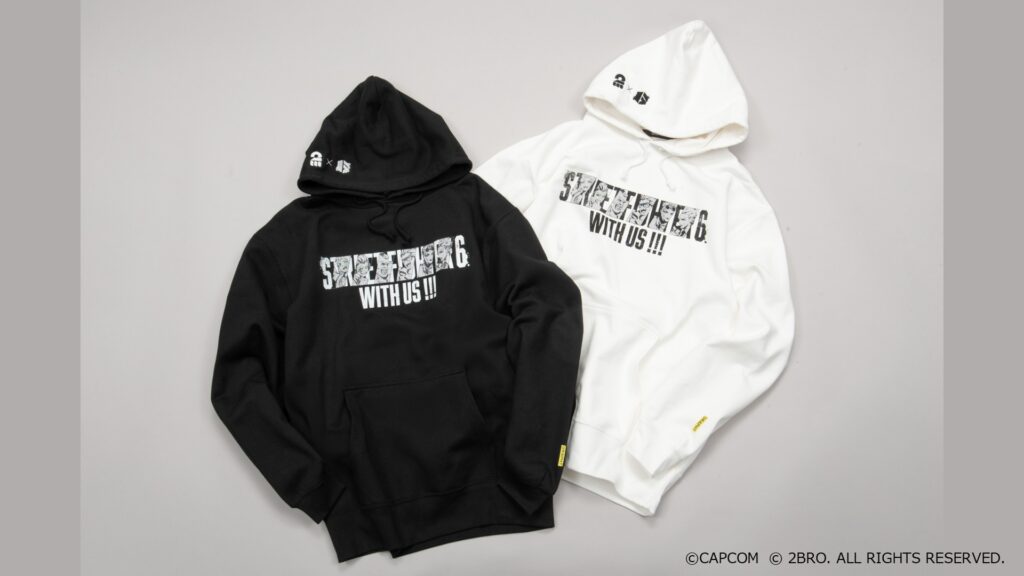 パーカー （Black / White）