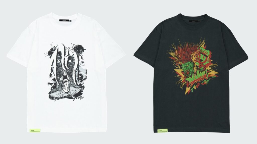 『パンクキャンバスコレクション』Tシャツ（A.K.I. / ブランカ）M / L / XL 各5,500円（税込）