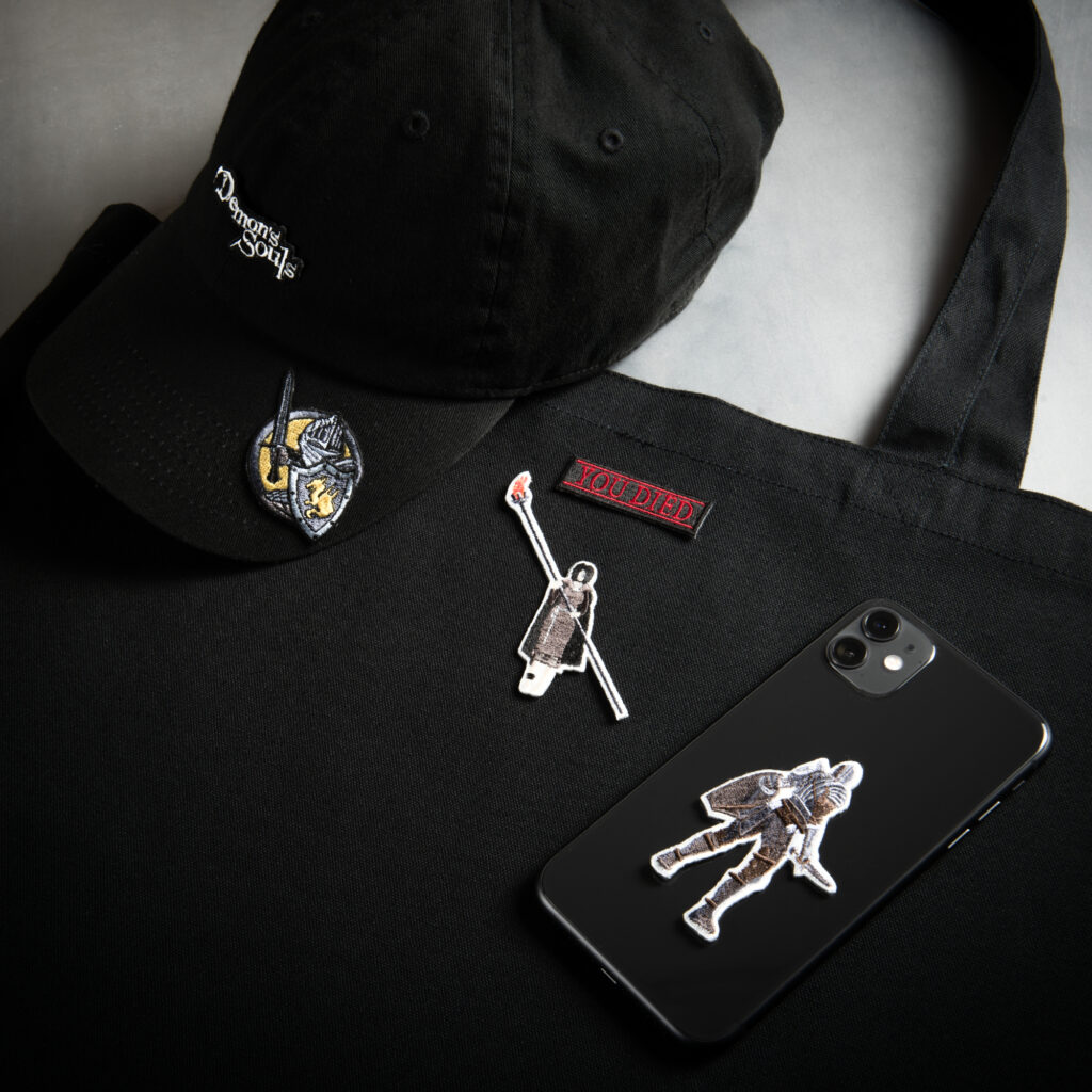 Demon's Souls 刺繍ステッカー 使用イメージ