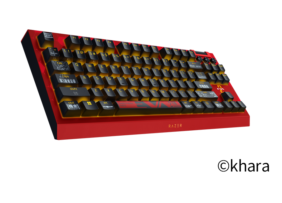 Razer BlackWidow V4 TKL HyperSpeed – EVANGELION(EVA-02)Edition