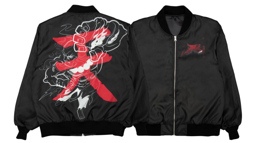 「ストリートファイター 6」ブルゾン 豪鬼 裏（M / L / XL）