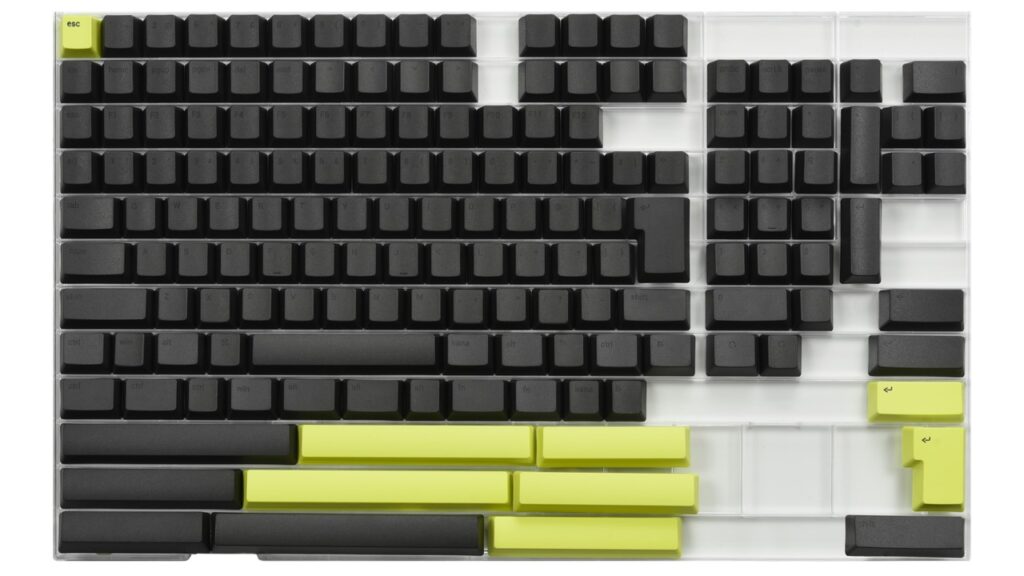GRAPHT Designer Keycaps（158 keys）Matte Black