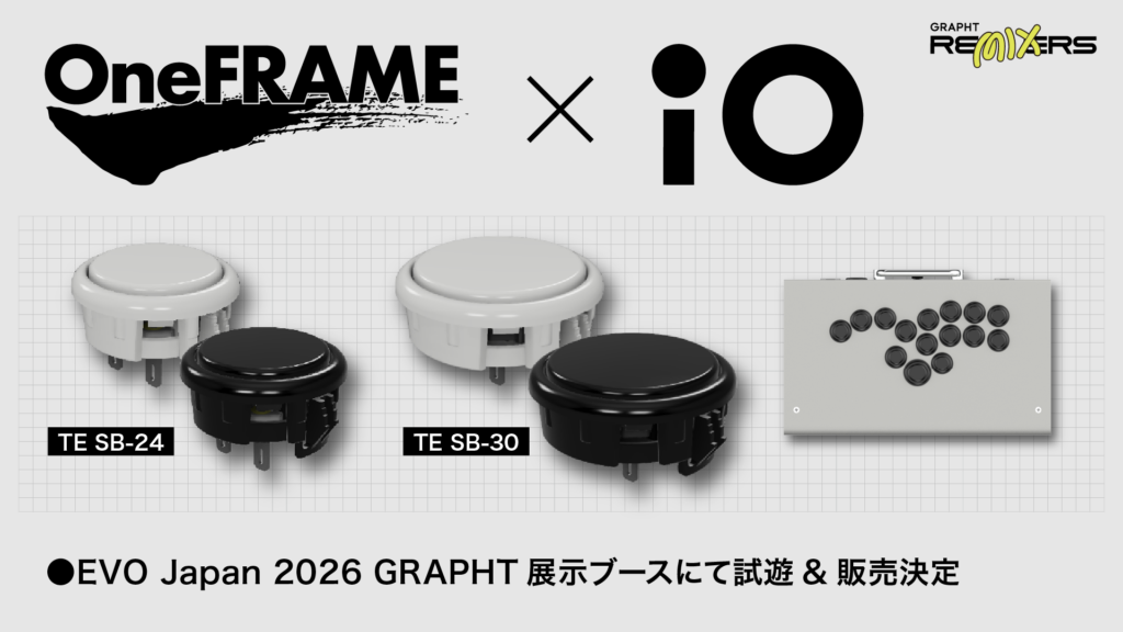 OneFRAME × GRAPHT REMIXERS iO in EVO Japan 2026