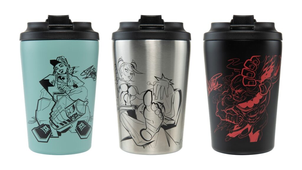 タンブラー（キンバリー/ジュリ/豪鬼）380ml 各3,300円（税込）