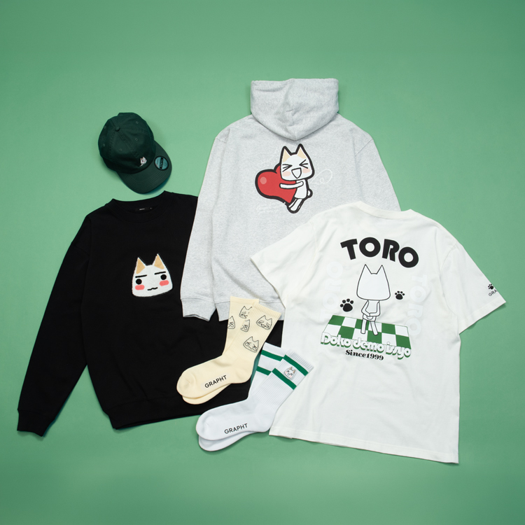 どこでもいっしょ GRAPHT アパレルコレクション イメージ①