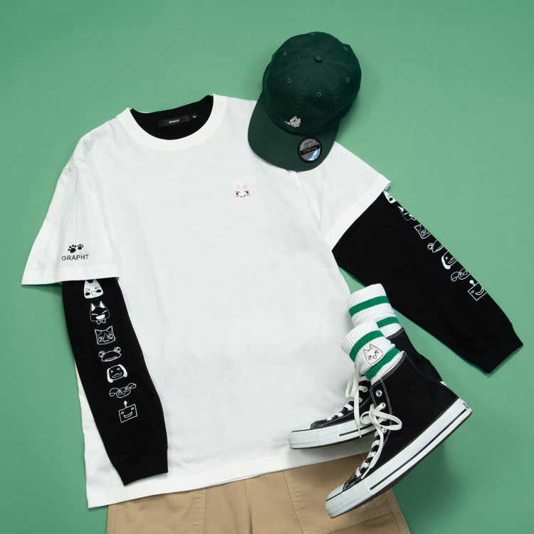 どこでもいっしょ GRAPHT アパレルコレクション イメージ②