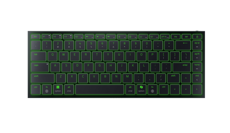 Razer Joro

薄型ワイヤレスキーボードMacにも対応