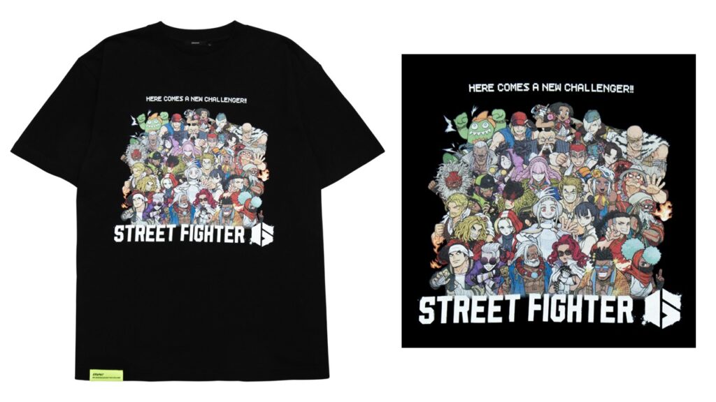 ストリートファイター6 YEAR3 Tシャツ ブラック（M / L / XL）税込5,500円